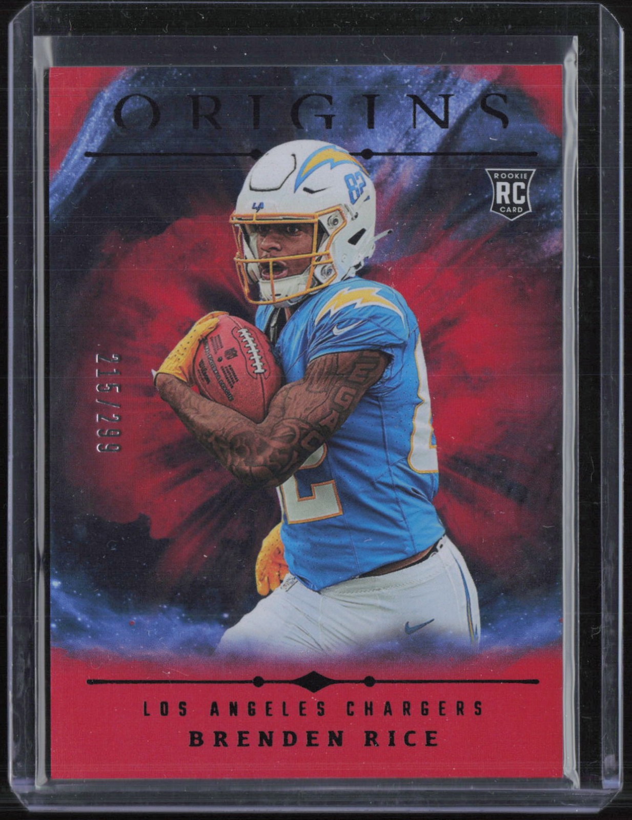 2024 Panini Origins Red #111 Brenden Rice 215/299 RC Rookie