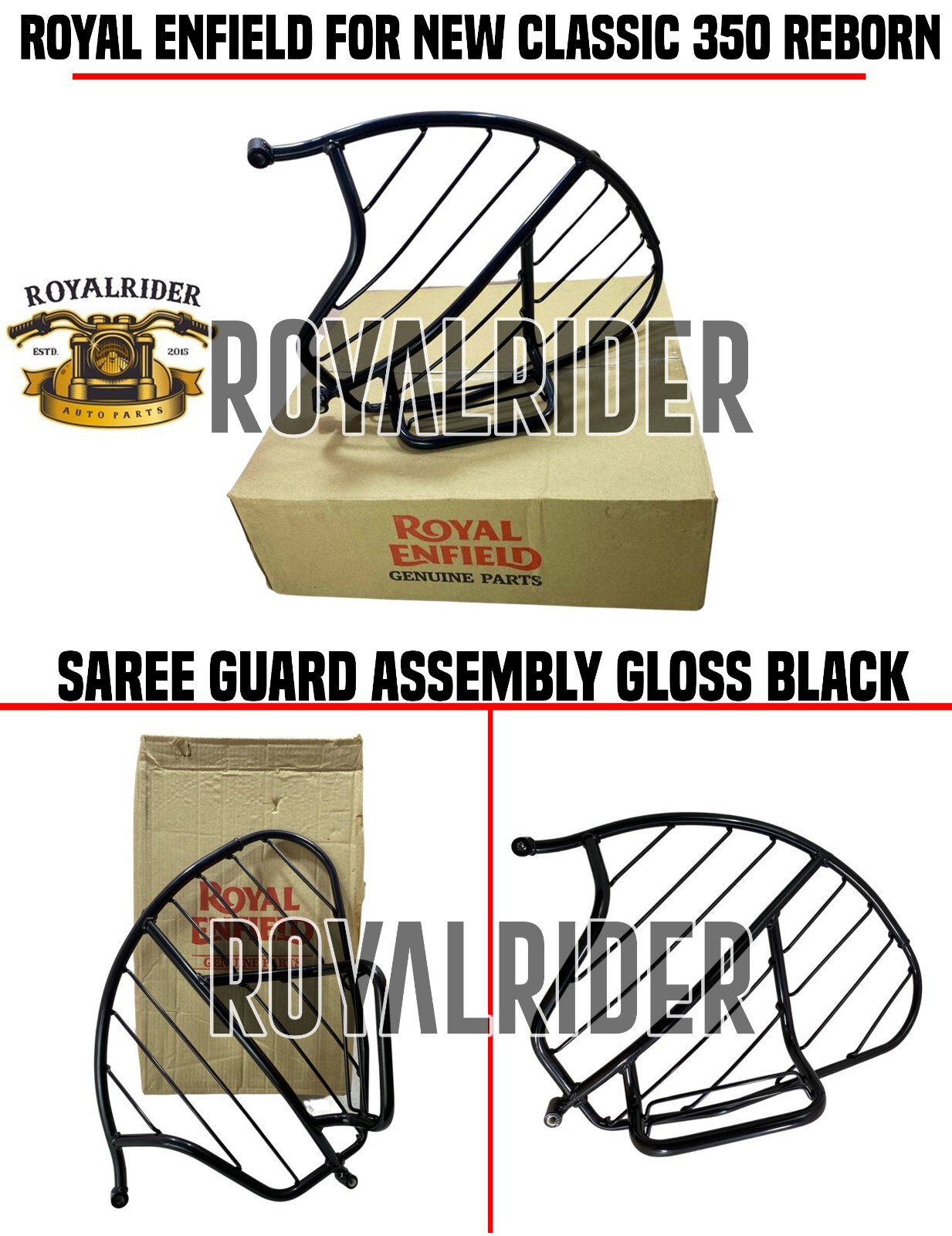 royal enfield classic 350 saree guard price