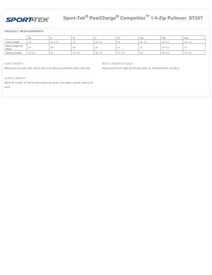 Sport-Tek Mens 1/4-Zip Pullover Long Sleeve Lightweight Cadet Collar ST357