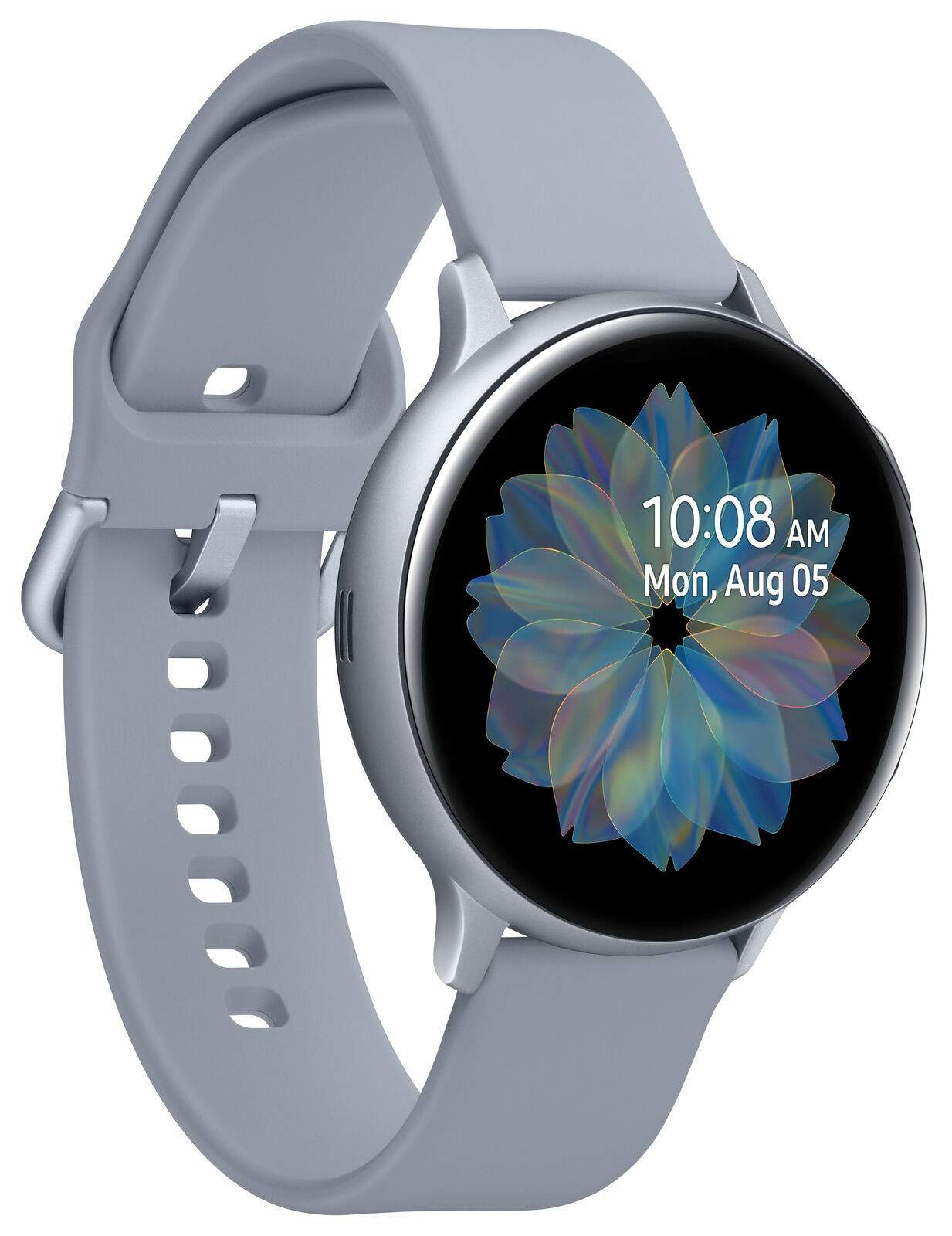 Samsung Galaxy Watch Active 2 SM-R820 Smartwatch 44mm Aluminiumgehäuse mit  Sport Band - Cloud Silver (Bluetooth) online kaufen | eBay