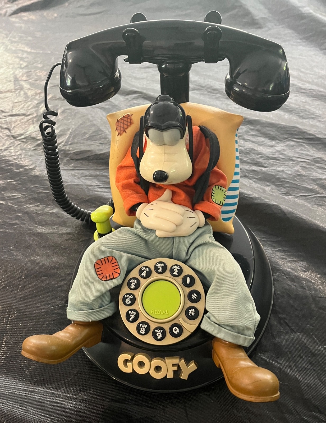 グーフィー　テレフォン Disney Goofy's Animated Talking Telephone Phone Telemania