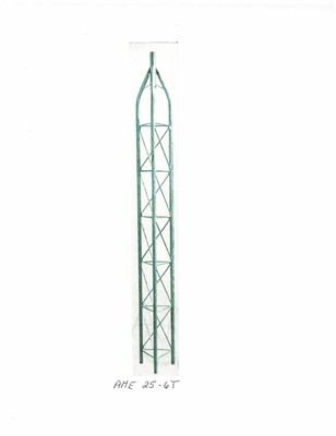 25G AMERICAN TOWER, ROHN TOWER STYLE-AME25, TOWER TOP, 6 foot, GENUINE OEM. Buy it now for 146.32