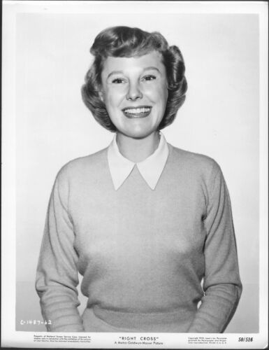 June Allyson Original 1950 MGM Promo Portrait Photo Right Cross 