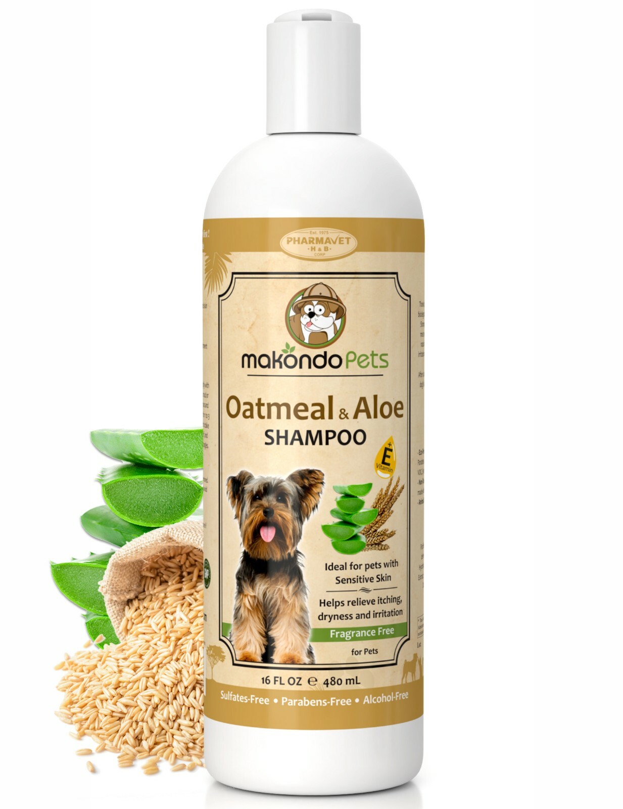 vibrant life extra soothing dog shampoo
