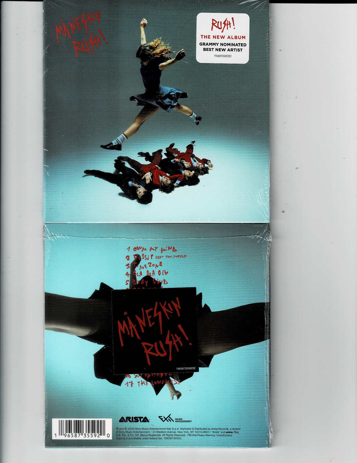 MANESKIN RUSH! 日本ライブ限定セット アルバム + サインカード MANESKIN RUSH! 日本ライブ限定セット アルバム + サインカード