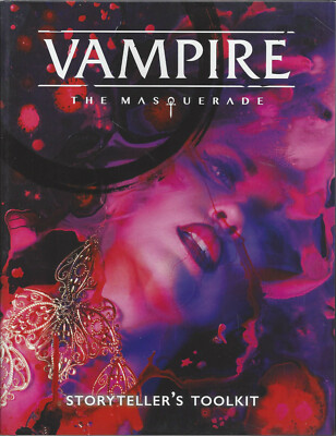 Vampire The Masquerade RPG Storyteller's Toolkit / Screen NIP  Modiphius 051577