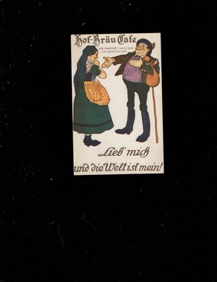 San Francisco, CA California, Hof-Brau Cafe Lieb Mich und die Welt ist Mein