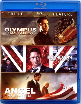 Olympus/London/Angel Has Fallen - 3 Disc Blu-Ray Collection! Custom Artwork!