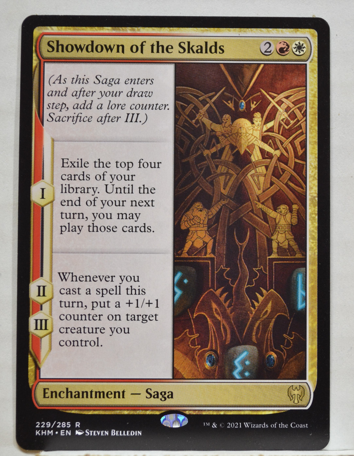 MTG Showdown of the Skalds Saga Kaldheim 229/285 Regular