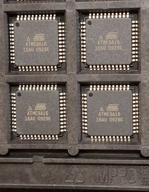 Atmega16-16au || Atmel || Tqfp44 New & Original  || 2 Pcs