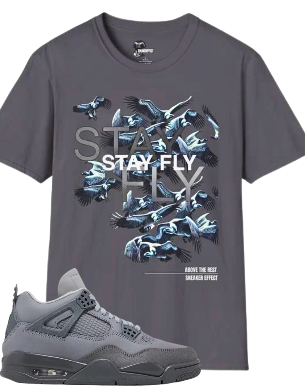 Cool grey jordan 4 shirt deals