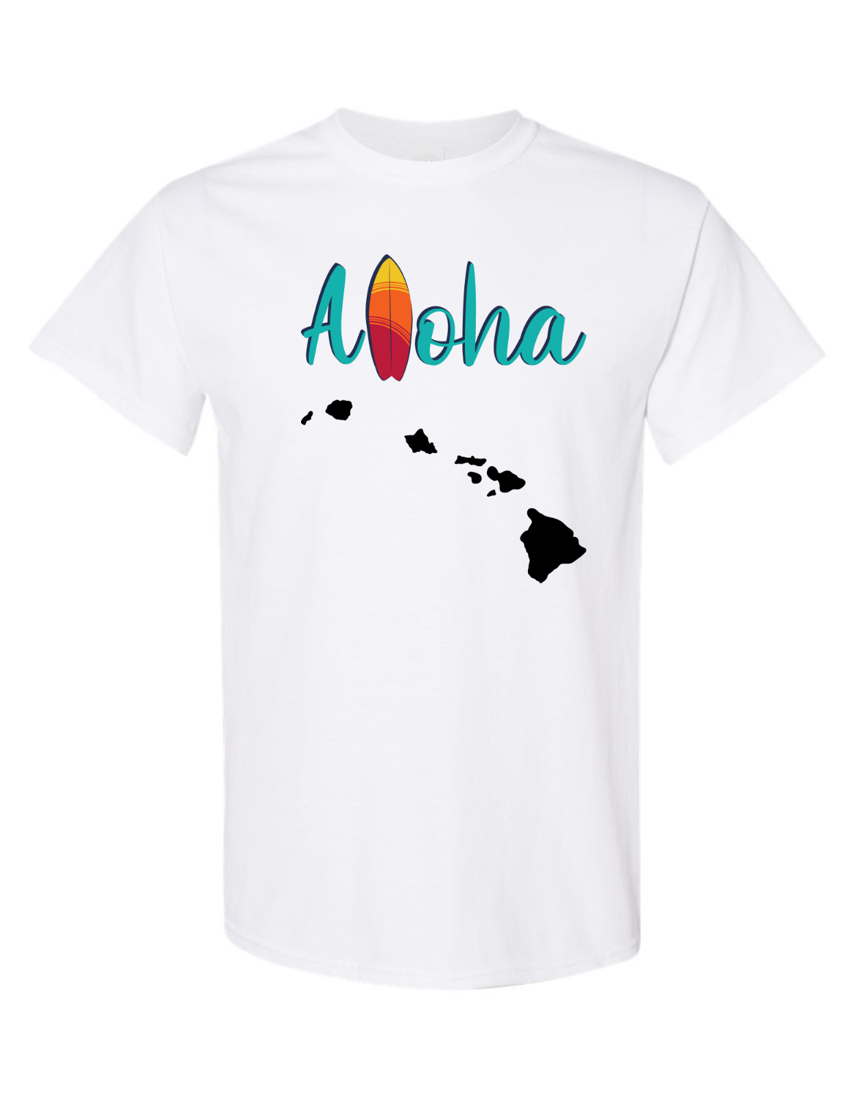 

ФУТБОЛКА DEEP SEA DUDES HAWAII ALOHA MAP БЕЛАЯ, Белый