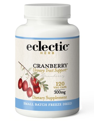 Eclectic Herb Cranberry 300 мг сублимированная 120 растительных капсул