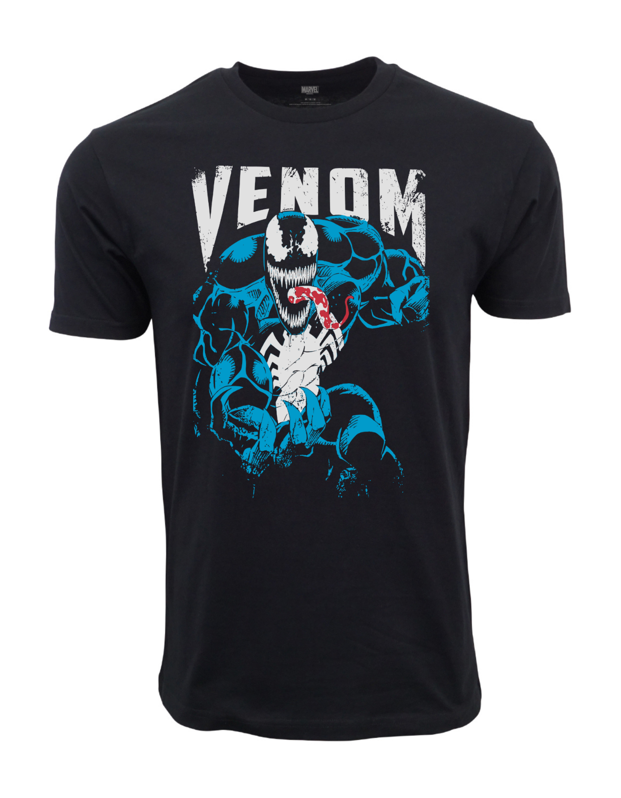 MARVEL VENOM BLUE GRAPHIC T SHIRT