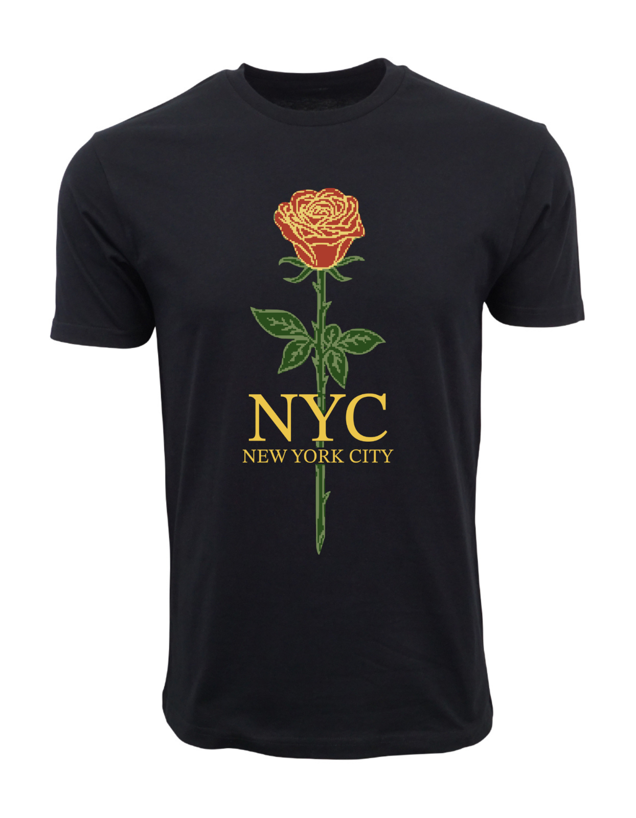 Футболка ПРЕМИУМ-класса УНИСЕКС ДЛЯ ВЗРОСЛЫХ NEW YORK CITY ROSE