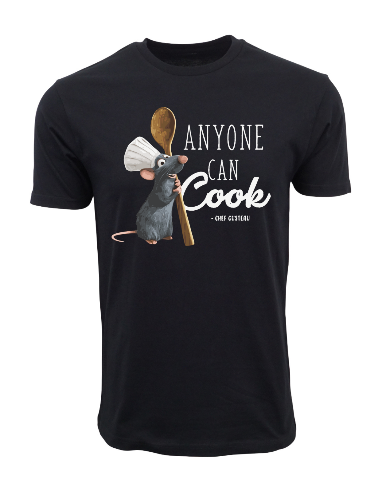 ANYONE CAN COOK CHEF GUSTEAU GRAPHIC T SHIRT