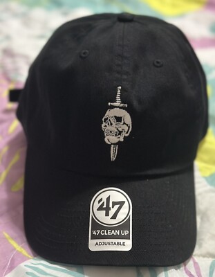 Team Room Design Dagger Down Hat - Black, New