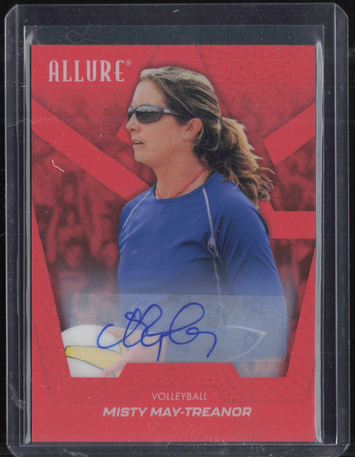 2025 Upper Deck Allure SE Red Rainbow #16 Misty May-Treanor Auto Autograph
