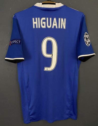 HIGUAIN #9 UEFA MEN'S FC JUVENTUS 2016/2017 SOCCER FOOTBALL SHIRT JERSEY SIZE XS