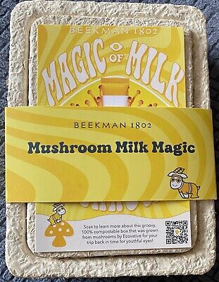 Beekman 1802 Limited Edition Mushroom Milk Magic Better Aging 3-Piece Set NIB
