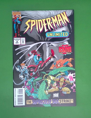 Spider-Man Unlimited #9 Vol. 1 1995 Marvel Comics High Grade