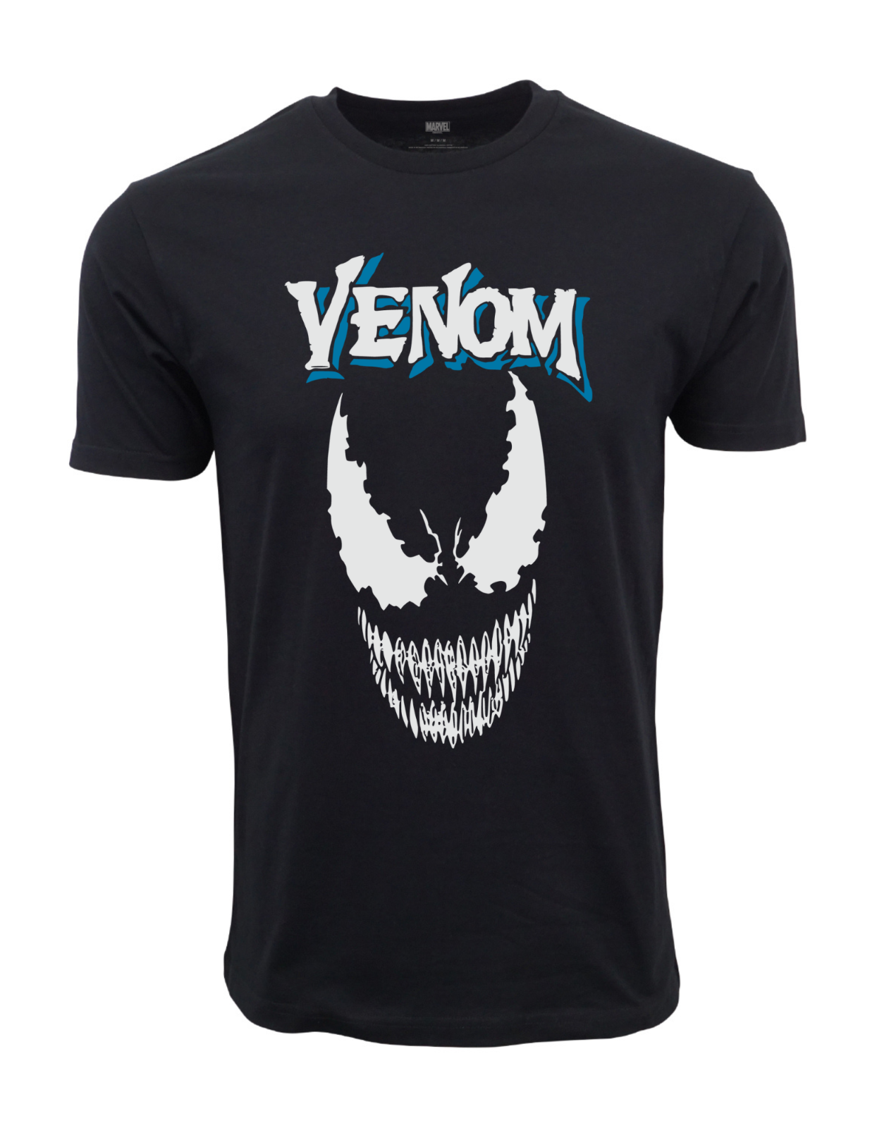 MARVEL VENOM FACE GRAPHIC T SHIRT