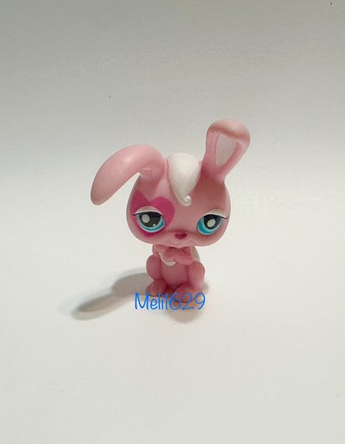 PinkRabbit ② Littlest Pet Shop “NINTENDO DS” #1966 Pink Rabbit Long Ears