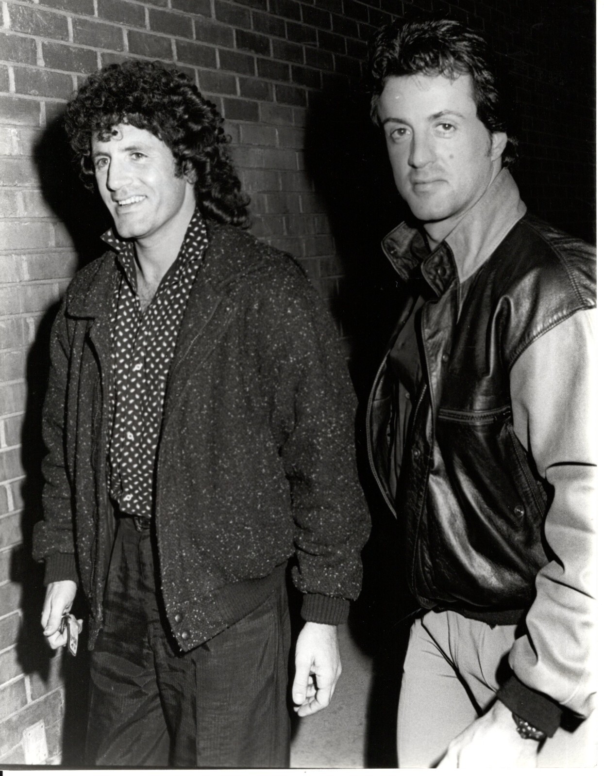Sylvester Stallone Frank Stallone 7x9 original photo #X1717