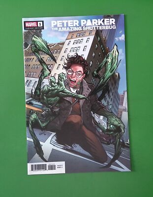HEROES REBORN: PETER PARKER, AMAZING SHUTTERBUG #1B ONE-SHOT HIGH GRADE H25-33
