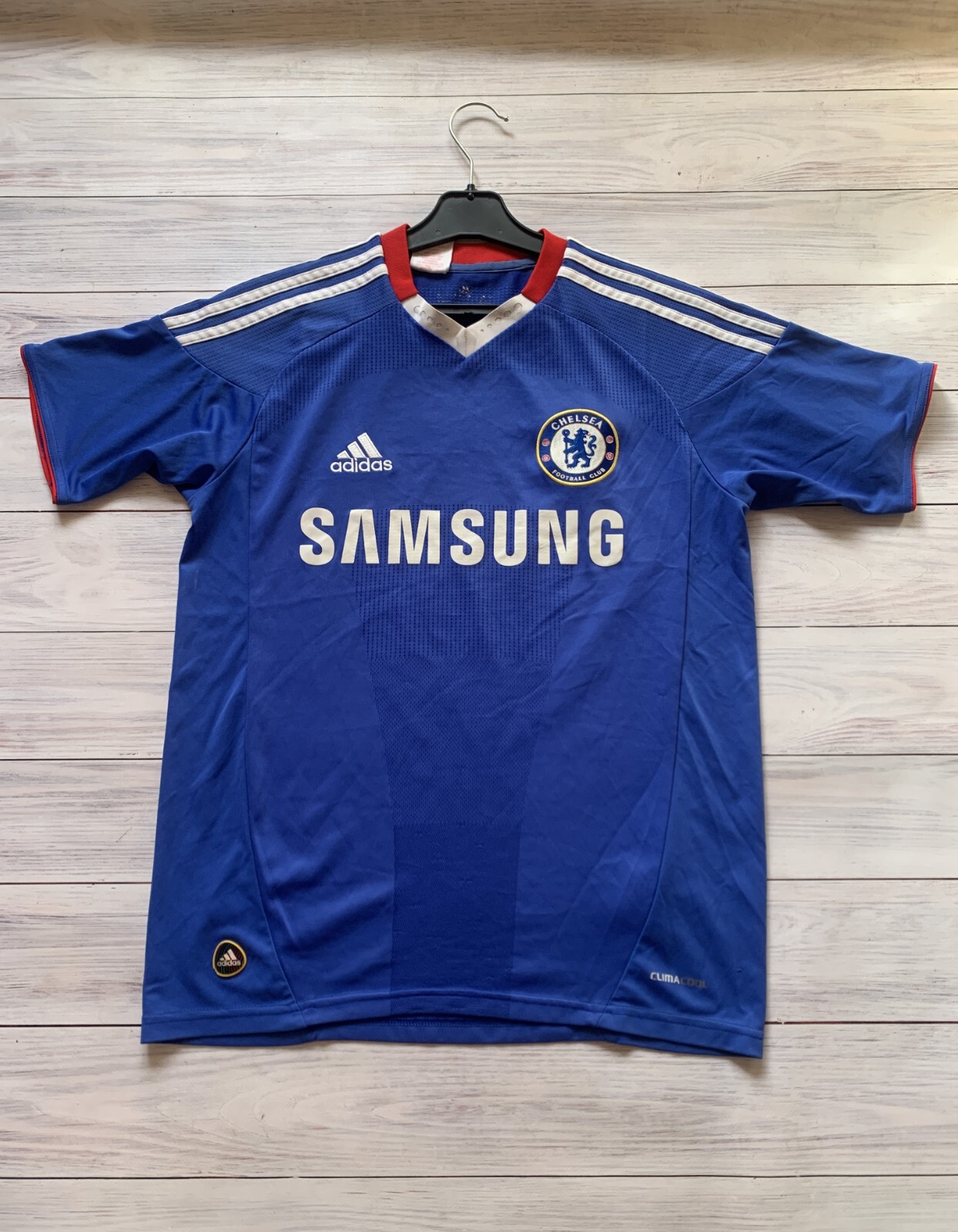 チェルシー 2010 2011 ホーム ユニフォーム 2XO Chelsea 2010 2011 Home football shirt jersey Adidas size