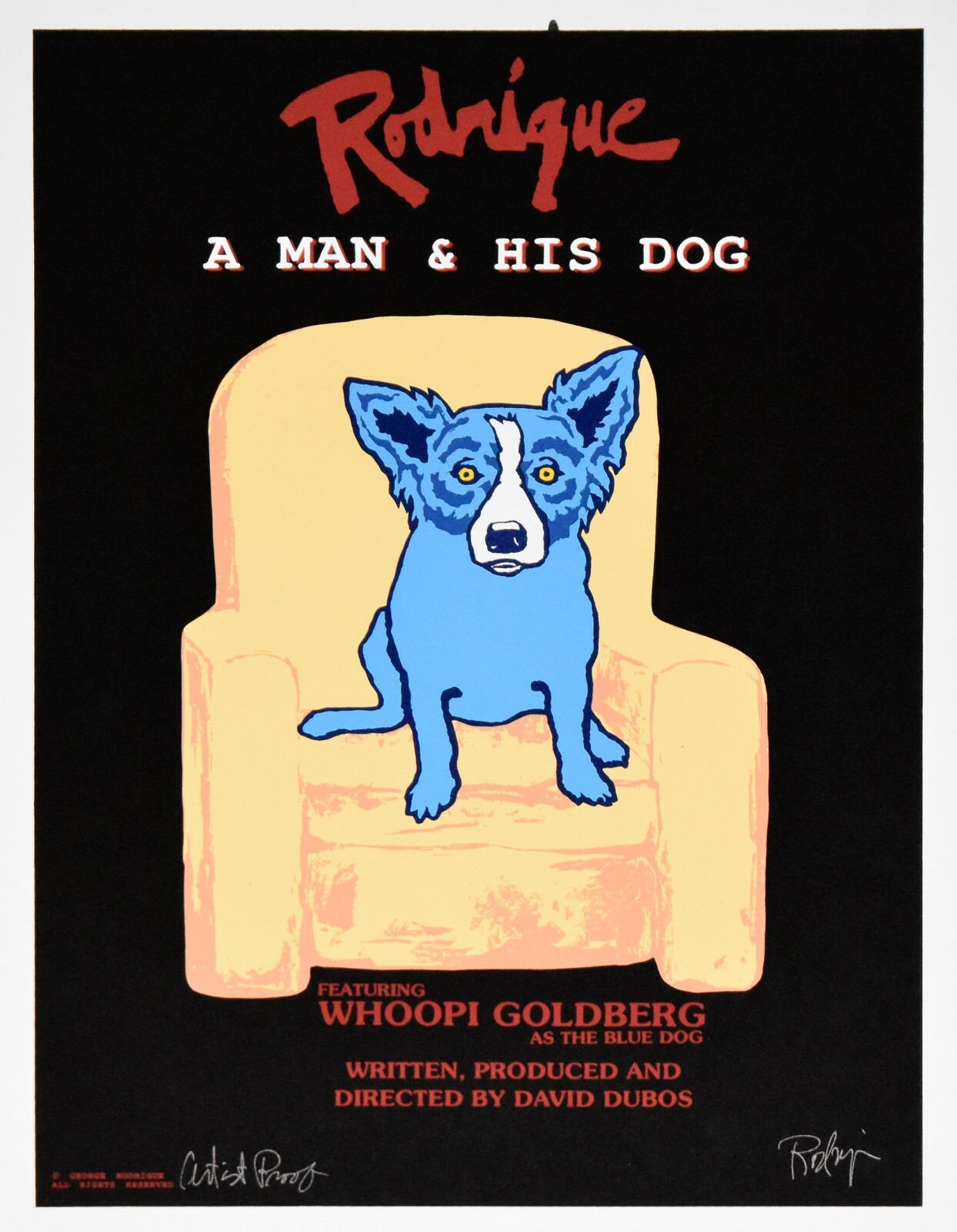BLUE DOG MAN / GEORGE RODRIGUE [美本] Blue Dog Man: Rodrigue, George: 9781556709760: Amazon.com: Books