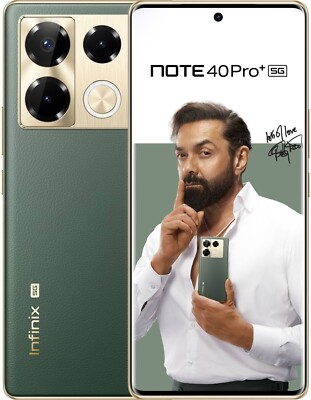 Infinix Note 40 Pro+ 5G(Green 256GB 12GB RAM)6.78''