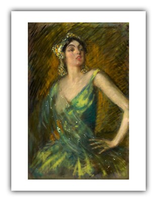 Alice Pike Barney : ''Ruth St. Denis'' (1910)   Giclee Fine Art Print