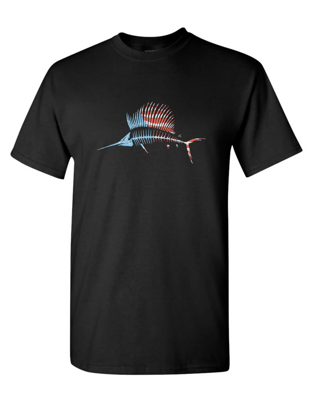 

ФУТБОЛКА MARLIN FLAG FISHING ЧЕРНАЯ, Черный
