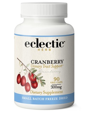 Eclectic Herb Cranberry 300 мг сублимированная 90 растительных капсул