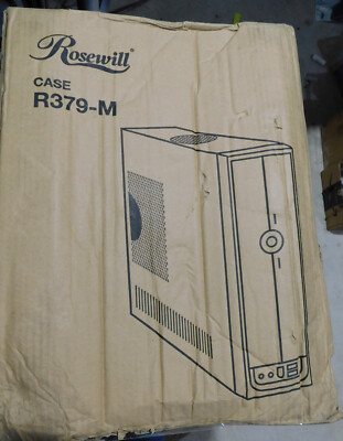 ROSEWILL R379-M Micro ATX Slim Case with PSU