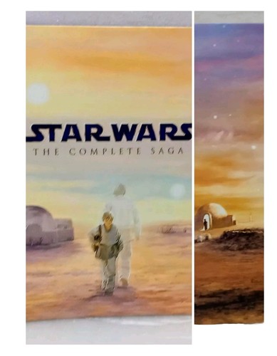 Star Wars The Complete Saga 9 Blu-ray DVD Book Collection 1