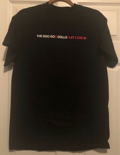 The Goo Goo Dolls Let Love In RARE promo t-shirt 