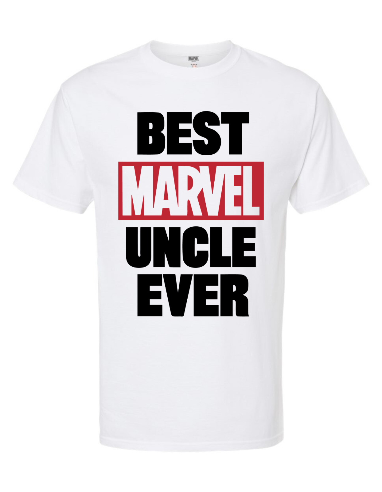 MARVEL CAPTAIN AMERICA BEST MARVEL UNCLE GRAPHIC T SHIRT