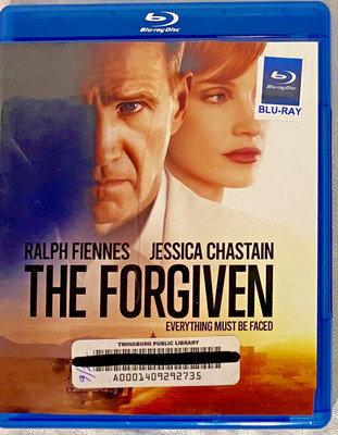 The Forgiven (Blu-ray, 2021) Ralph Fiennes VG+ Condition - Sale Benefits Library