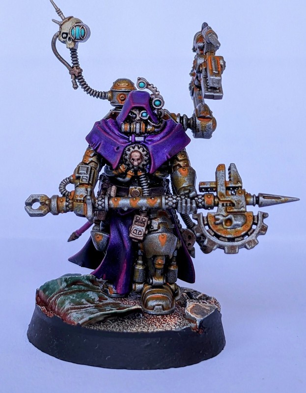 Tech-Priest Enginseer Painted - Adeptus Mechanicus - Warhammer 40kÂ 