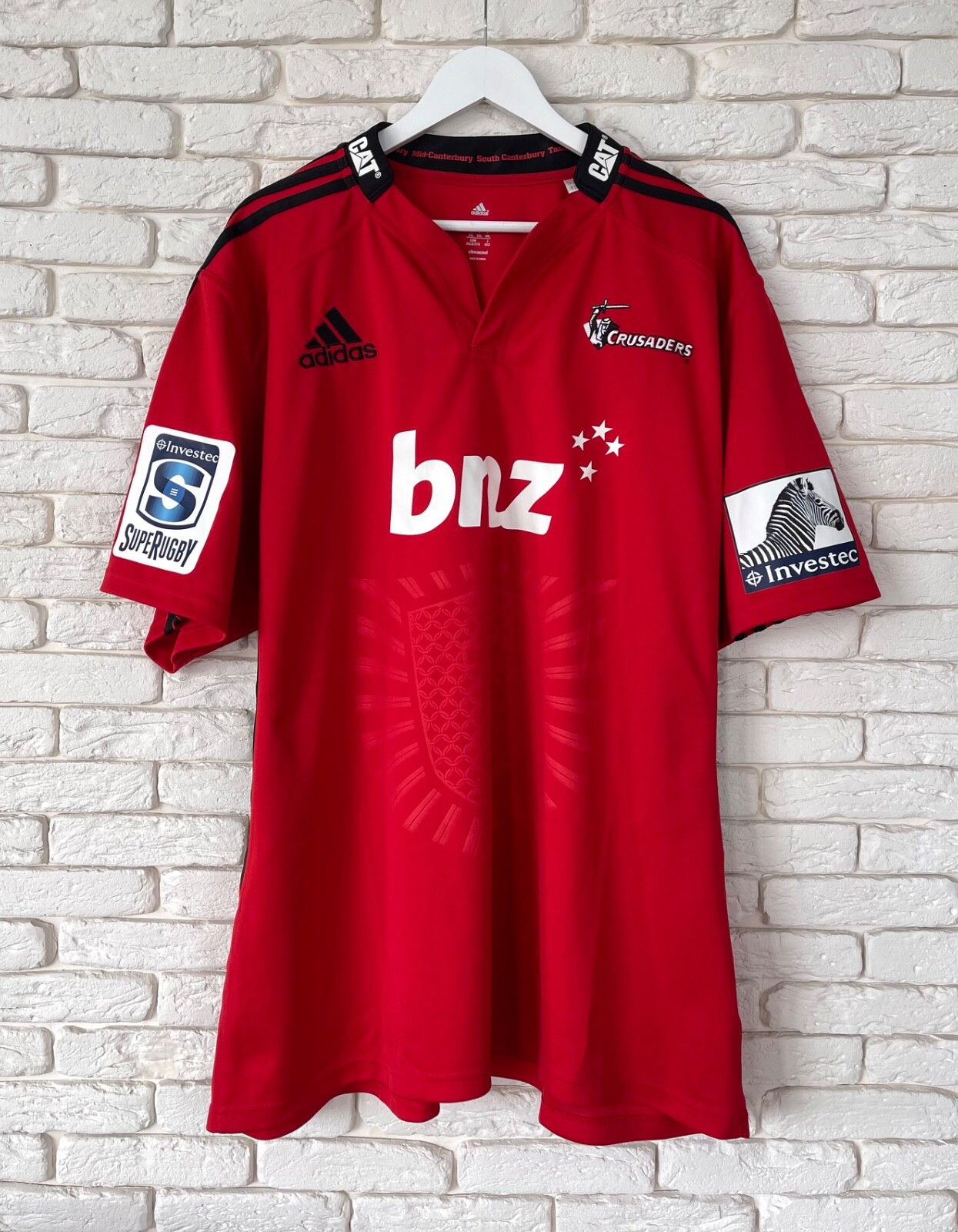 か12★①新品 adidas Crusaders SUPERRUGBY シャツ Crusaders Super Rugby Retro Jersey 2025 | Champions Of The World