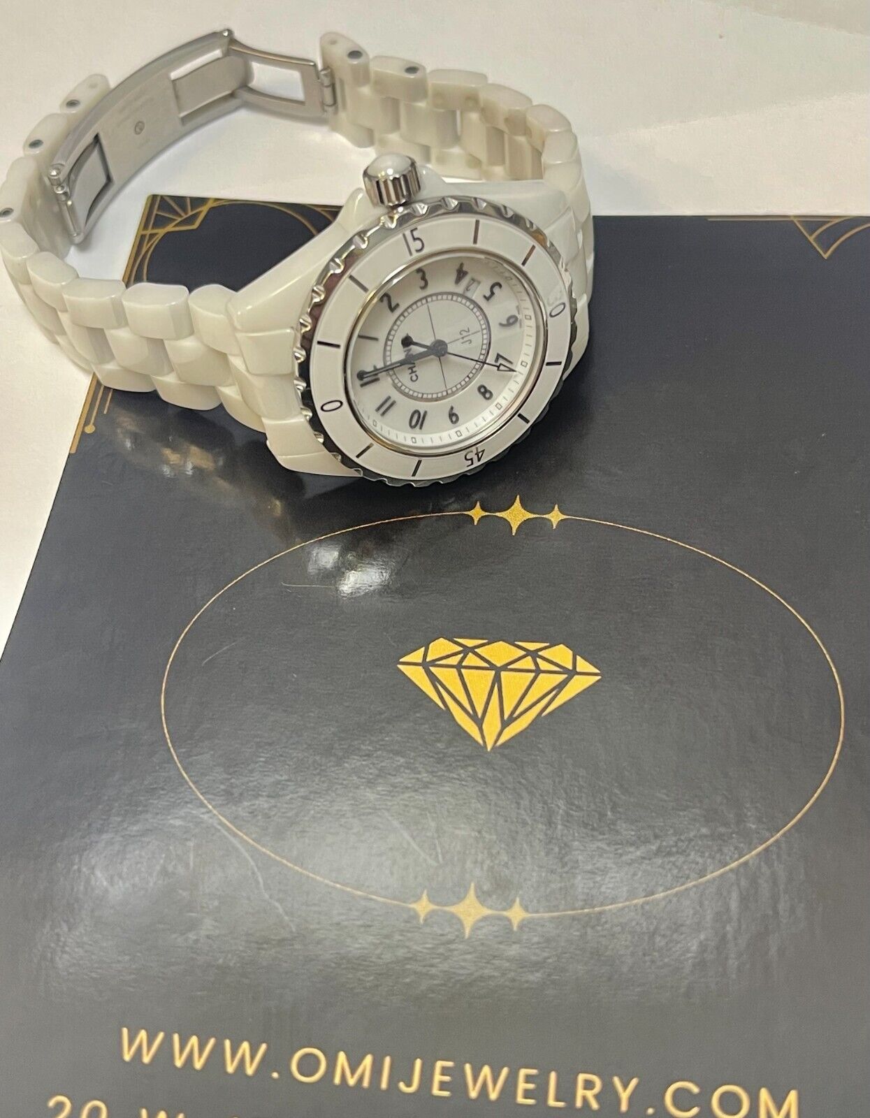 Chanel J12 Quartz Ceramic White Watch Model H0968 | eBay Chanel J12 Quartz Ceramic White Watch Model H0968 | eBay
