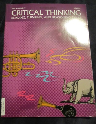 Critical Thinking: Student Edition Grade 5, Level E - Paperback - NEW