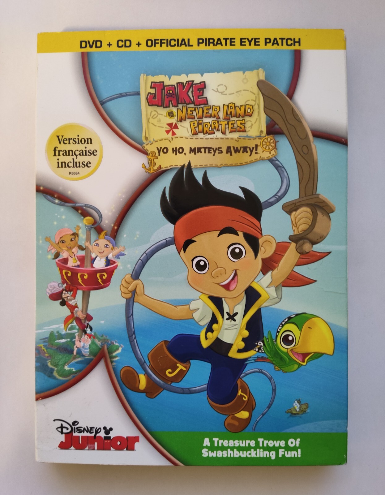 Jake Never Land Pirates (DVD, 2011, Bilingual, Widescreen