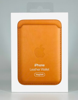 OEM Genuine Apple MagSafe Leather Wallet For iPhone 12 13 14 15 - All Models
