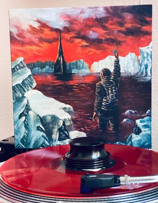 Cryptic Shift - Visitations From Enceladus . Limited Edition, Red Translucent