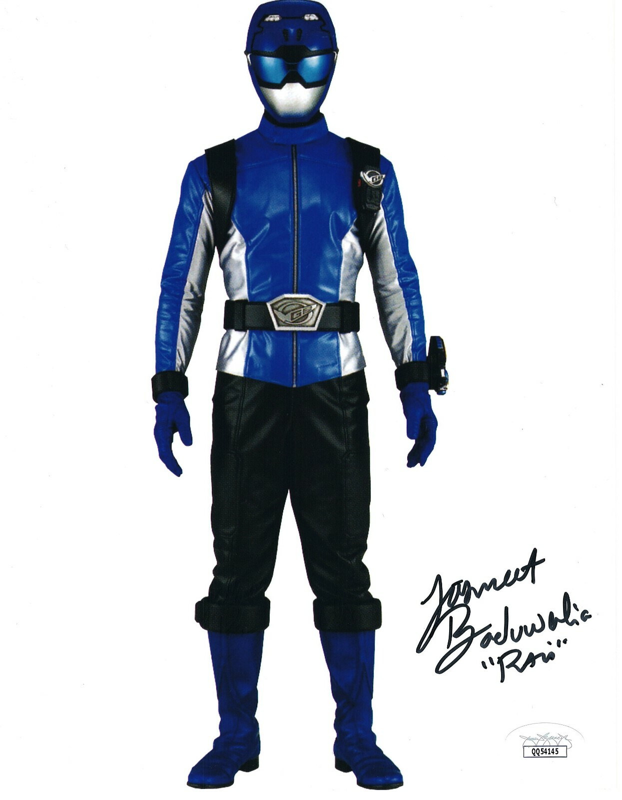 Power Rangers Beast Morphers- Jasmeet Baduwalia signed Blue Ranger 8x10 JSA  COA | eBay
