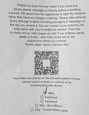 Item photo(s) from verified buyer