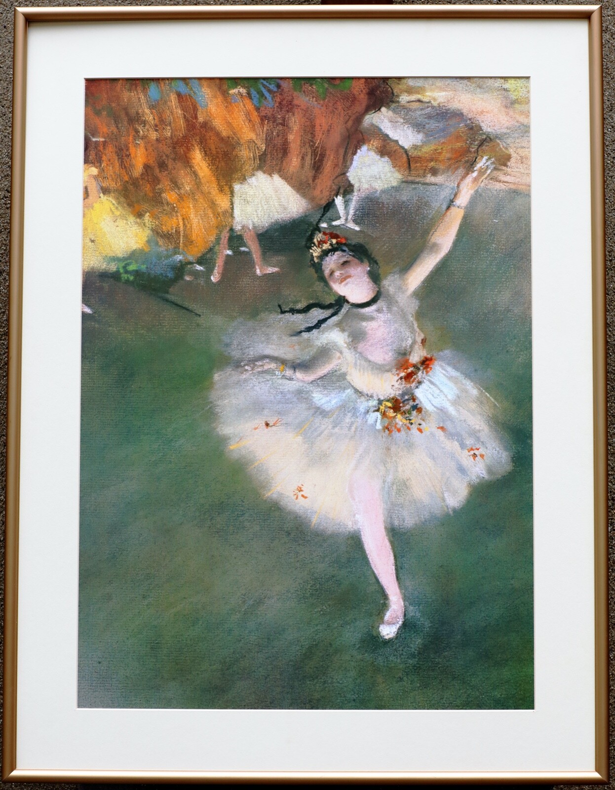 Edgar Degas Ballerina Rare Vintage Original 1st Print